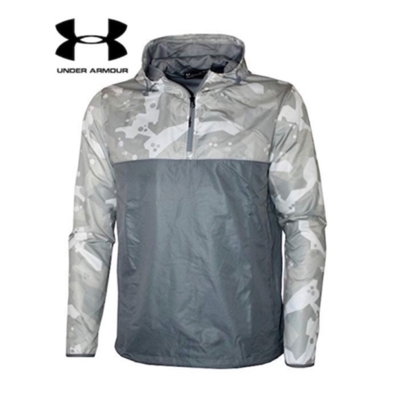 under armour pullover windbreaker